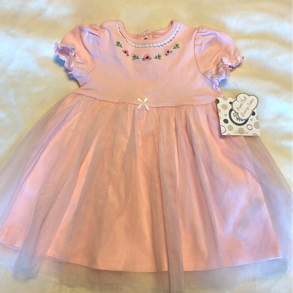 🌟3 for $19🌟 NWT Little Me Pink Tutu Dress 9mo - Picture 1 of 3